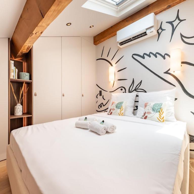 Picasso 1, Duplex 5 people - WiFi - Air conditioning - Appartement 1 Chambre - 18