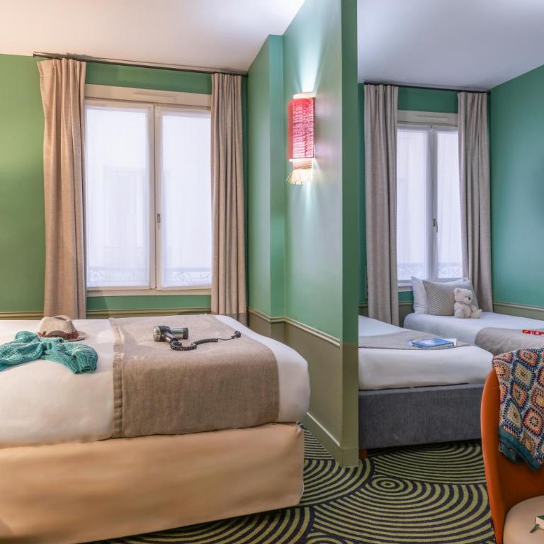 Hotel Avalon Paris Gare du Nord - Chambre Quadruple - 1