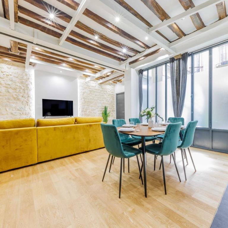 Chic Apartment in Paris Ideally Located for 6P - Appartement 2 Chambres - 9