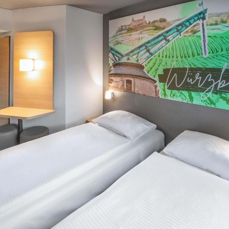 B&B HOTEL Würzburg-Ost - Standard Zweibettzimmer - 1