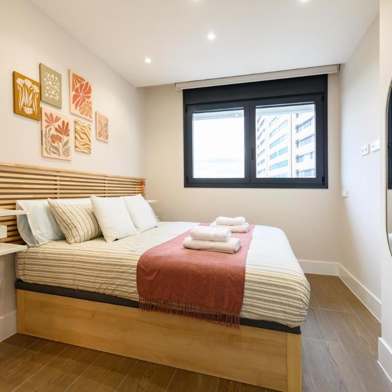 JES214B - Piso de lujo de 1 dormitorio con hermosas vistas a la ciudad - Alquiler temporal - Apartamento de 1 dormitorio - 1