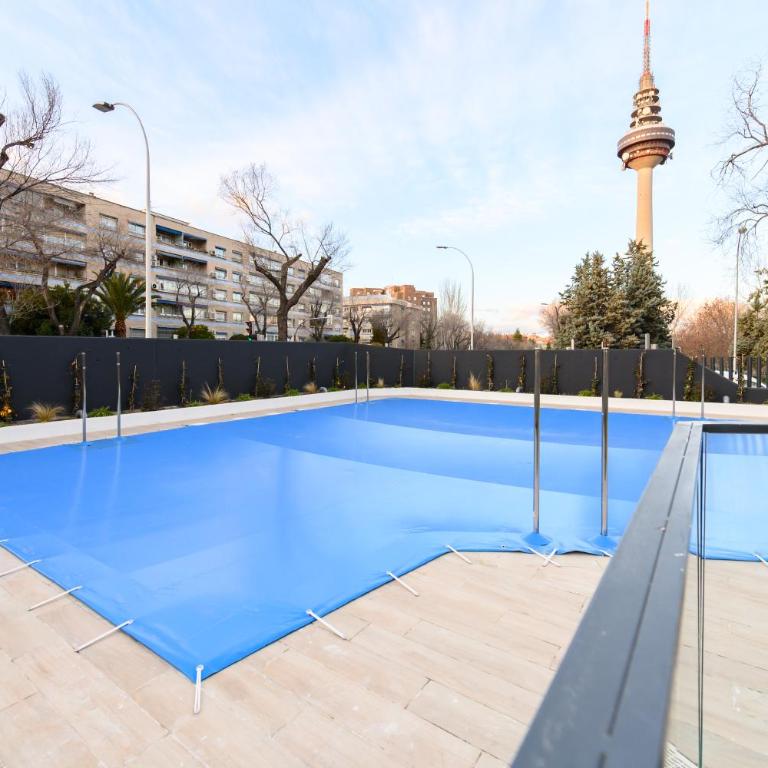 JES214B - Piso de lujo de 1 dormitorio con hermosas vistas a la ciudad - Alquiler temporal - Apartamento de 1 dormitorio - 60