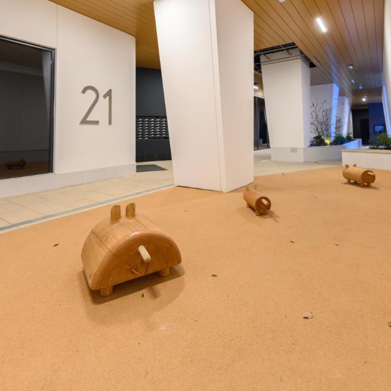 JES214B - Piso de lujo de 1 dormitorio con hermosas vistas a la ciudad - Alquiler temporal - Apartamento de 1 dormitorio - 57