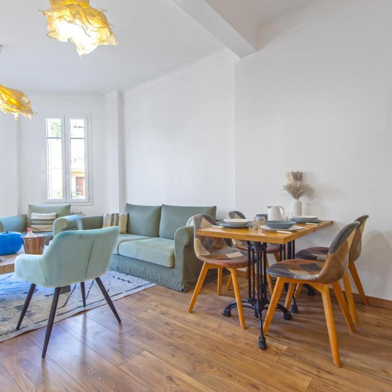 5mn Monaco - Joli appartement lumineux - FB - Apartment mit 2 Schlafzimmern - 9
