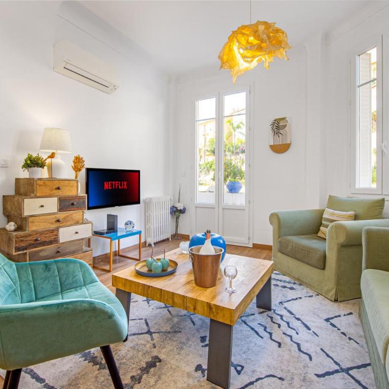 5mn Monaco - Joli appartement lumineux - FB - Apartment mit 2 Schlafzimmern - 8