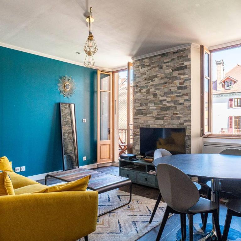 L'Anneciano - Balcon - Chambre - Vue - Apartment mit 1 Schlafzimmer - 2