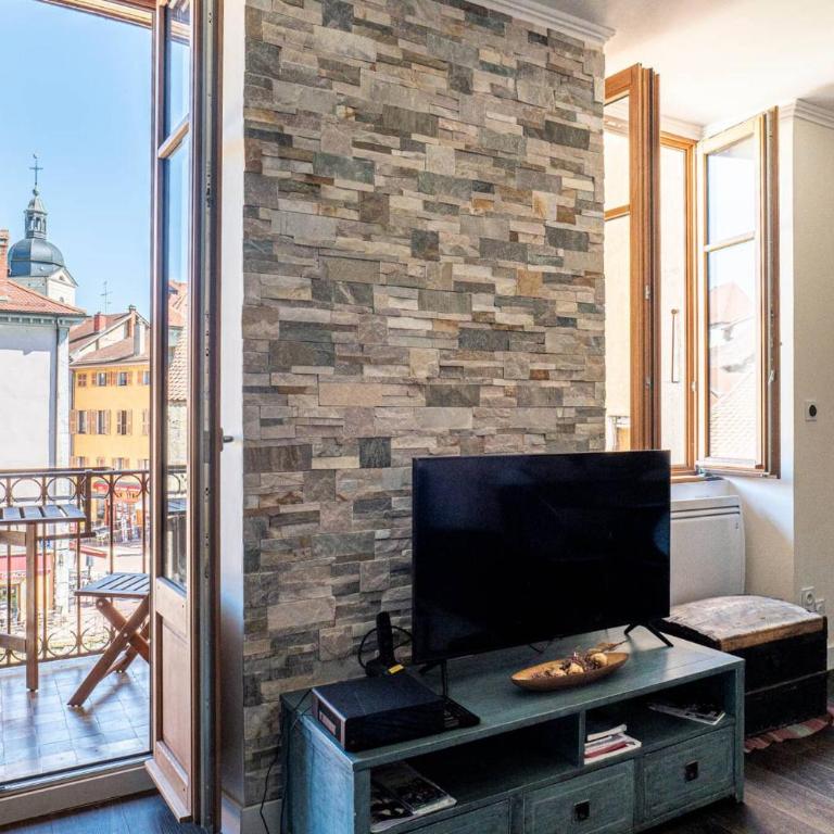 L'Anneciano - Balcon - Chambre - Vue - Apartment mit 1 Schlafzimmer - 10