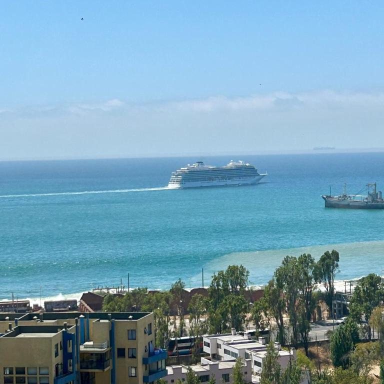 VISTALINDA Departamento con vista al mar en Valparaíso muy cerca de Viña del Mar - Apartment - 2