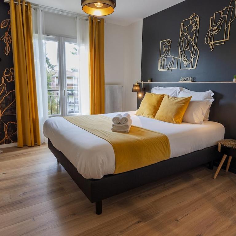 Le Mavéria, proximité lac - Appartamento Deluxe con 2 Camere da Letto e Balcone - 19