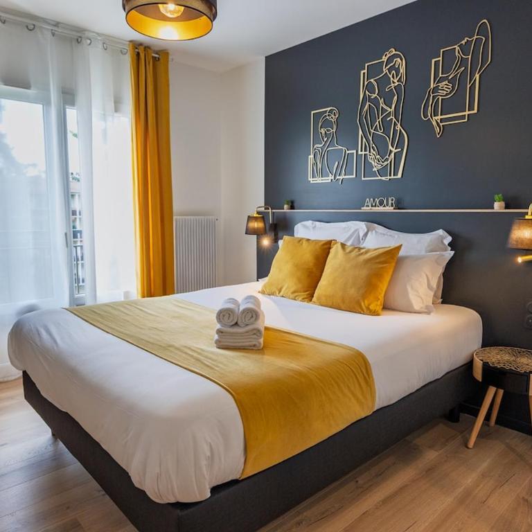 Le Mavéria, proximité lac - Appartamento Deluxe con 2 Camere da Letto e Balcone - 1