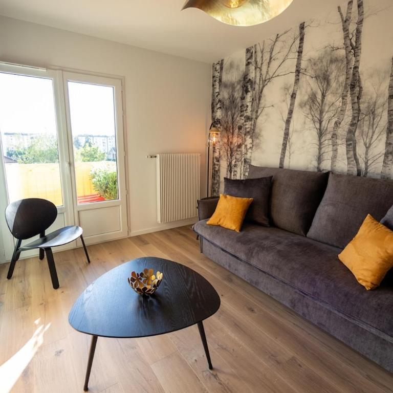 Le Mavéria, proximité lac - Appartamento Deluxe con 2 Camere da Letto e Balcone - 32