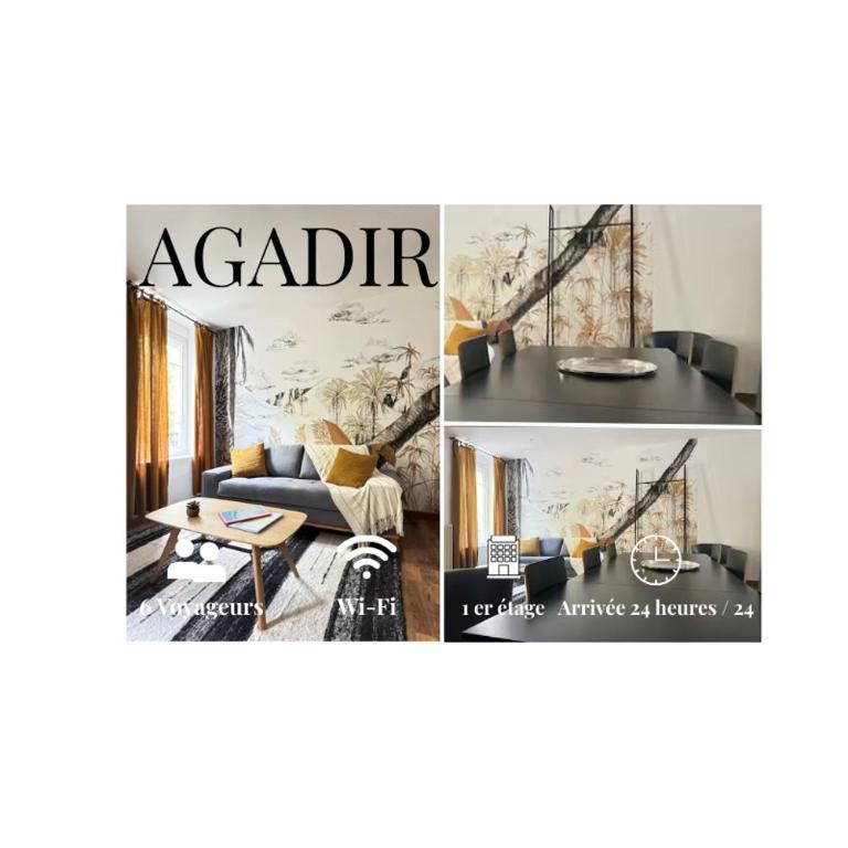 Bel appartement Agadir pour 6 personnes - Appartement 2 Chambres - 1