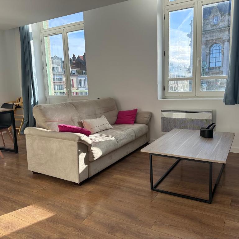 Le Gambetta Théâtre de Calais - Appartement 3 Chambres avec Balcon - 15