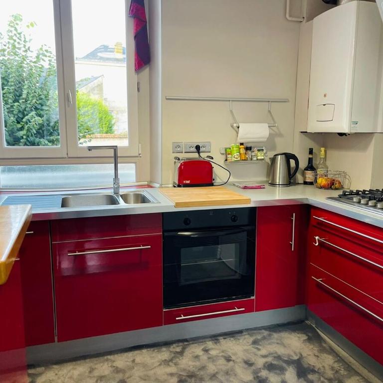 Chaleureux appart, proche de La Loire avec parking - Apartment mit 1 Schlafzimmer - 5