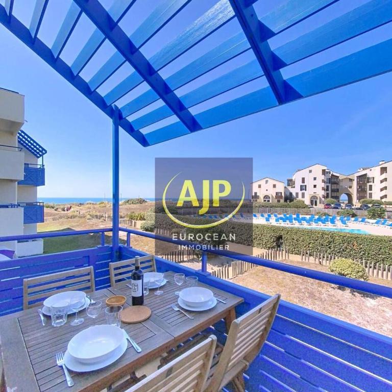 Résidence Bleu Marine - Appartement familial pour 6 personnes, vue sur l'océan, résidence avec piscine Lacanau-Océan MAE-0901 - Appartement - 14