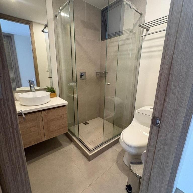 Apt 2 rooms with private beach and ideal pool - Two-Bedroom Apartment with Balcony - 29