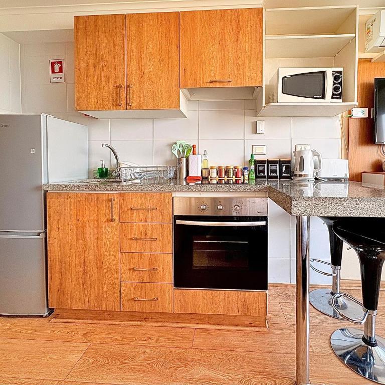 DEPARTAMENTO PREMIUM en Chillán Centro, full equipado, cómodo, con estacionamiento, factura para empresas, wifi de alta velocidad - One-Bedroom Apartment - 16