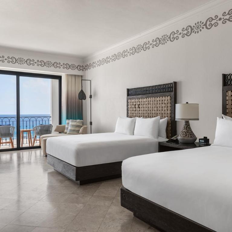 Hilton Los Cabos - Deluxe Queen Room with Two Queen Beds with Ocean View - 6