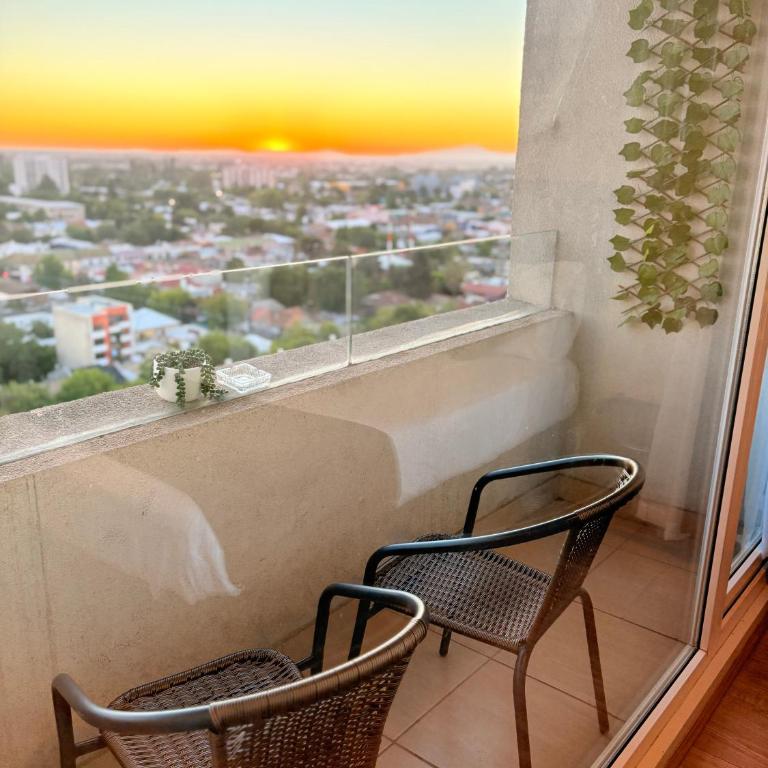 DEPARTAMENTO SEGUR0, COMODO Y TRANQUILO en Chillán Centro, ideal para descansar, full equipado, Wifi y estacionamiento - One-Bedroom Apartment - 4