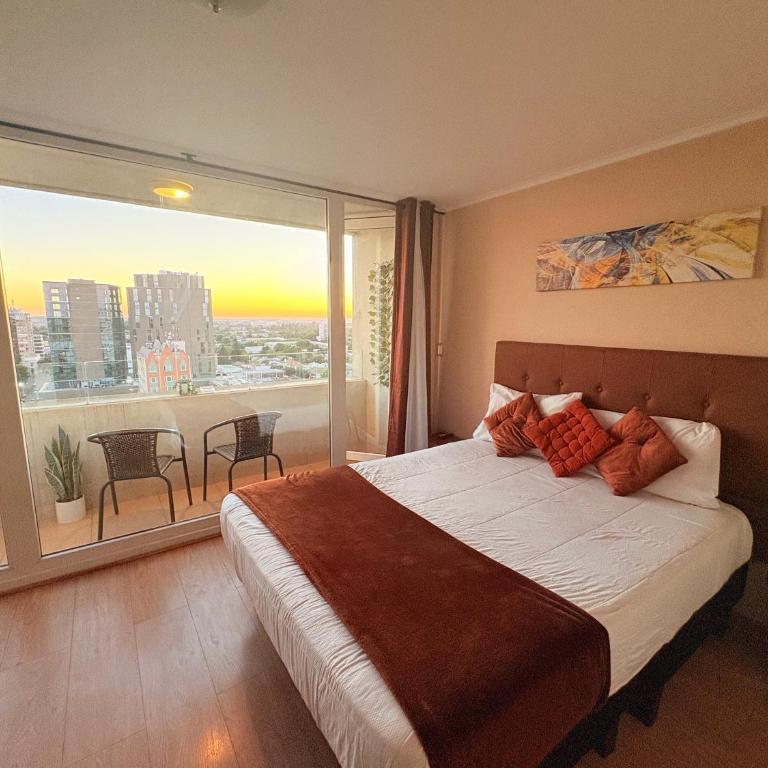 DEPARTAMENTO SEGUR0, COMODO Y TRANQUILO en Chillán Centro, ideal para descansar, full equipado, Wifi y estacionamiento - One-Bedroom Apartment - 3
