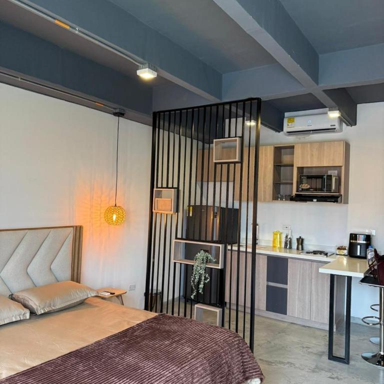 Cerca Estadio y Metro Floresta - Aire acondicionado, seguridad 24 h - One-Bedroom Apartment - 12