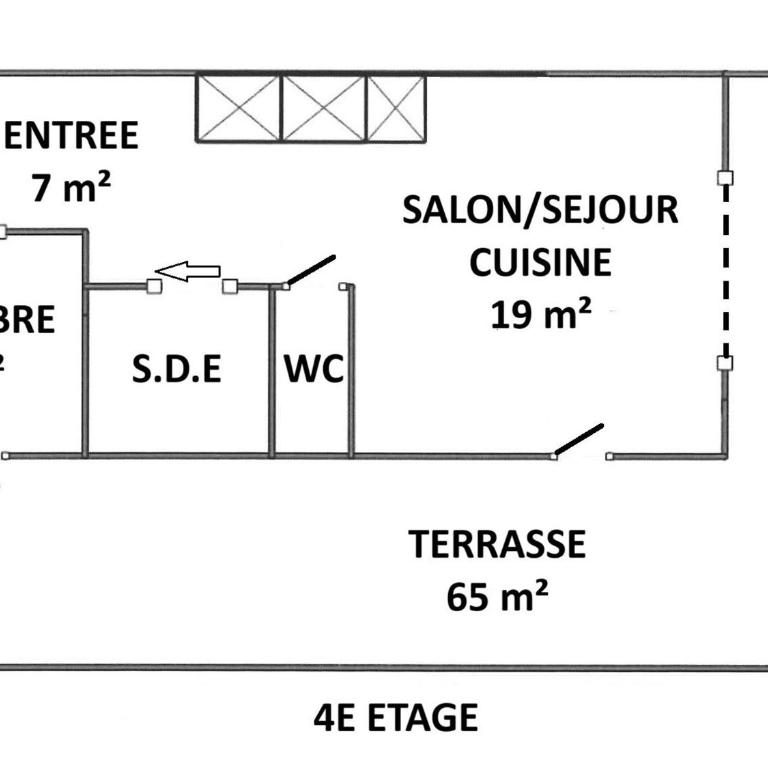 Charmant appartement avec grande terrasse à La Baule - FR-1-306-1326 - Apartment - 12
