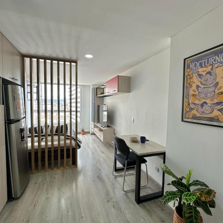 Céntrico y acogedor apartamento en Bogotá - One-Bedroom Apartment - 7