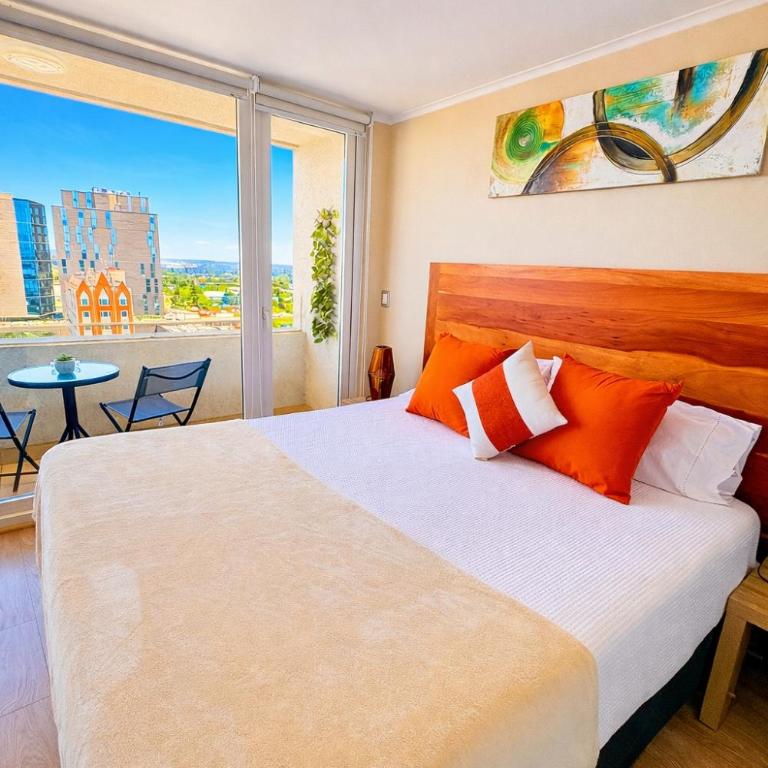 DEPARTAMENTO ACOGEDOR Y TRANQUILO en Chillán Centro, full equipado, ideal para descansar, Wifi y Estacionamiento - One-Bedroom Apartment - 1