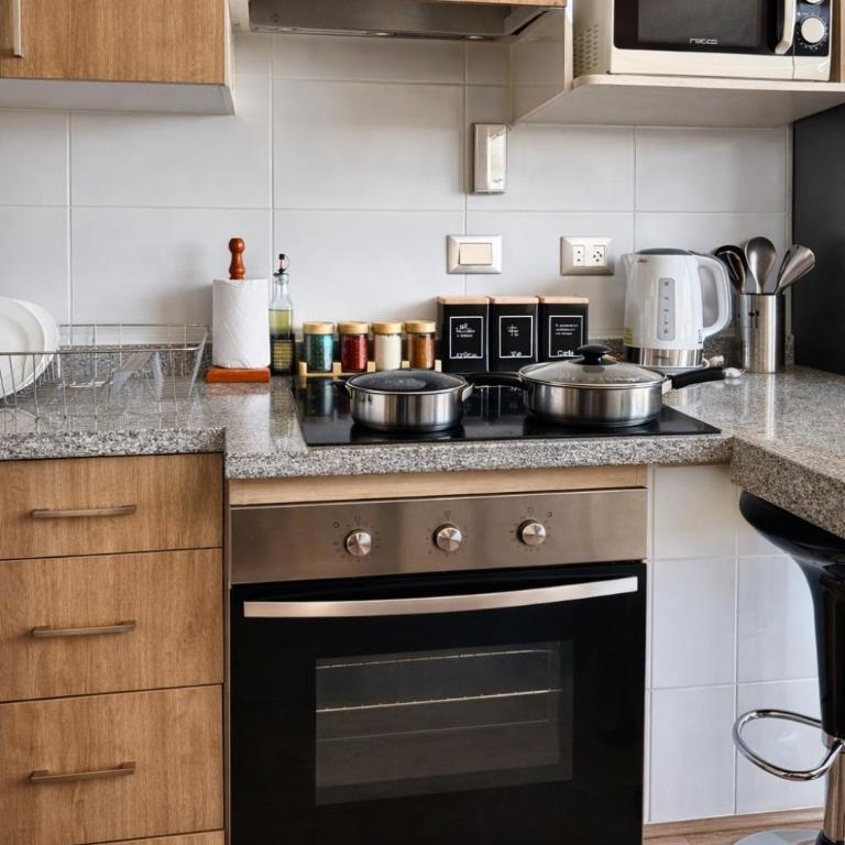 DEPARTAMENTO ACOGEDOR Y TRANQUILO en Chillán Centro, full equipado, ideal para descansar, Wifi y Estacionamiento - One-Bedroom Apartment - 7