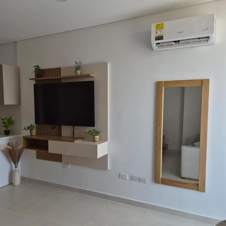 Moderno Estudio - 2 min de Playa & Piscina - Apartamento de 1 dormitorio - 5