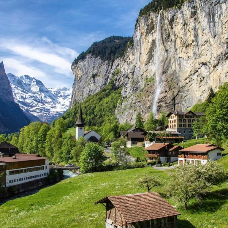 Lauterbrunnen Beautiful Staubbach apartment in a charming Chalet - Apartment mit 2 Schlafzimmern - 7