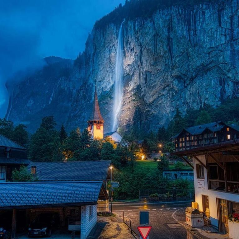 Lauterbrunnen Beautiful Staubbach apartment in a charming Chalet - Apartment mit 2 Schlafzimmern - 5