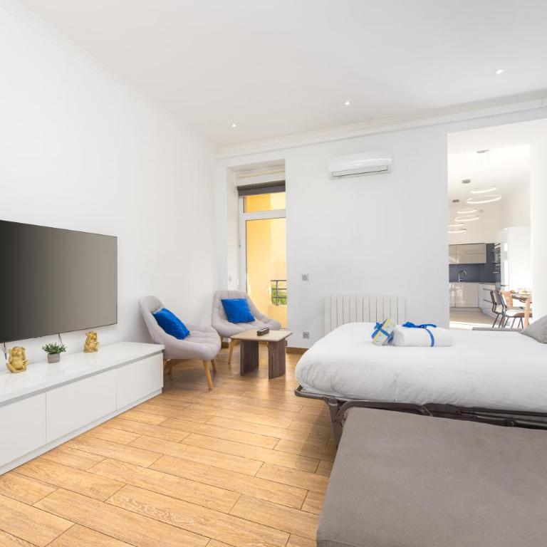 JARDIN DES MUSES - 2 PIECES - PARKING Carré d'or Menton - One-Bedroom Apartment - 8
