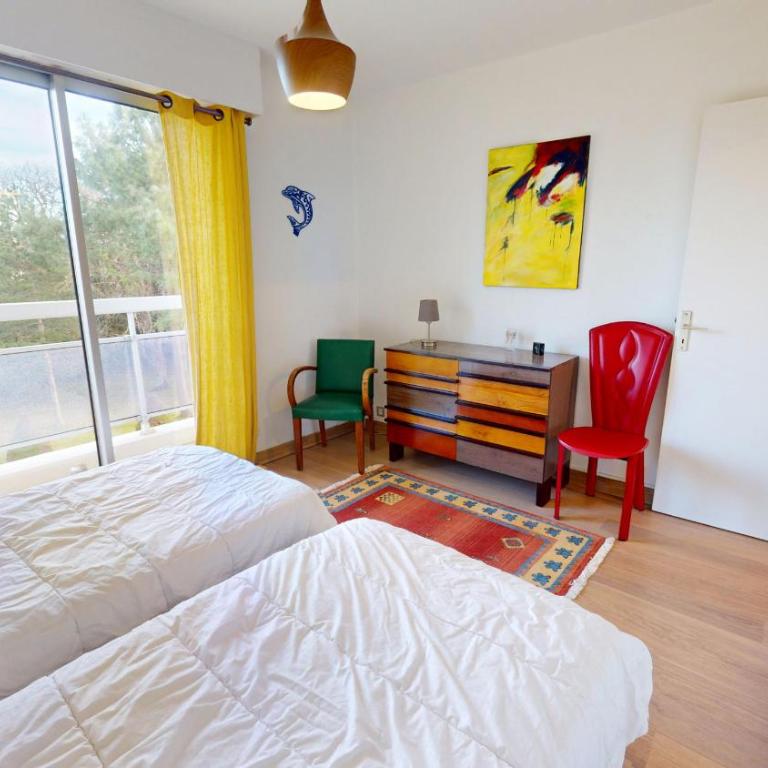 La Perle Bauloise - Appartement avec Vue et Balcon - 17