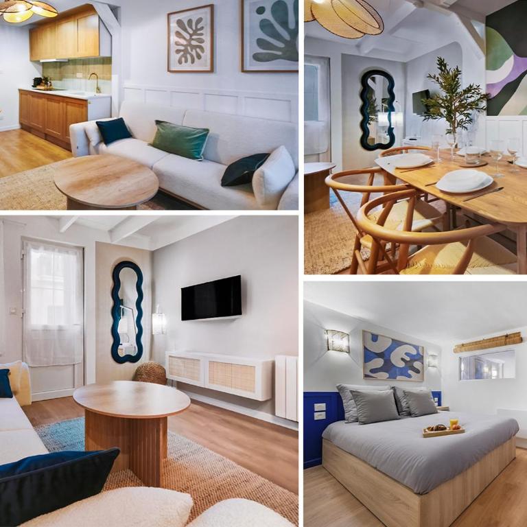 Appart rénové, charme et confort en cœur de ville - Apartment mit 2 Schlafzimmern - 1