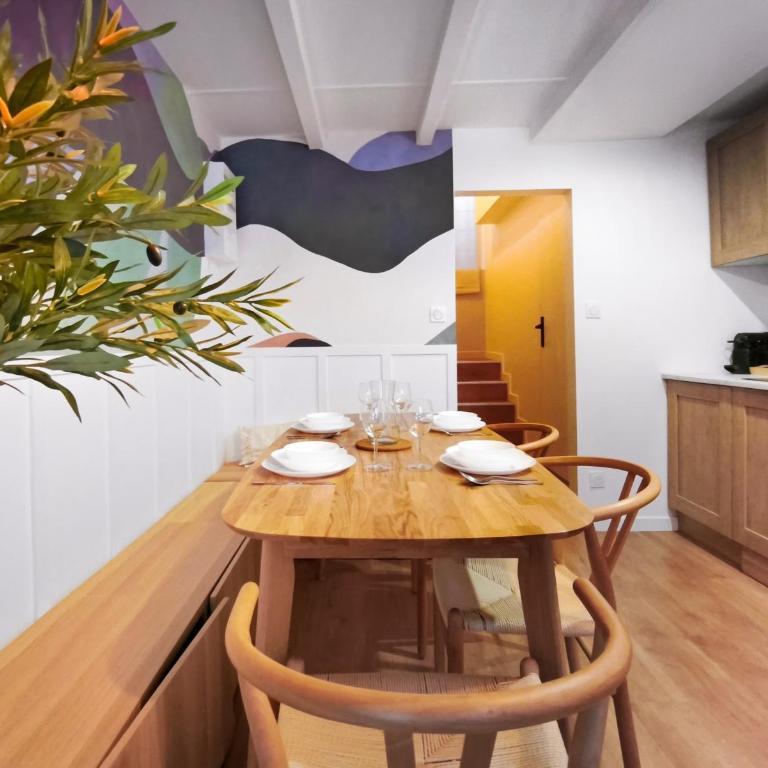 Appart rénové, charme et confort en cœur de ville - Apartment mit 2 Schlafzimmern - 9