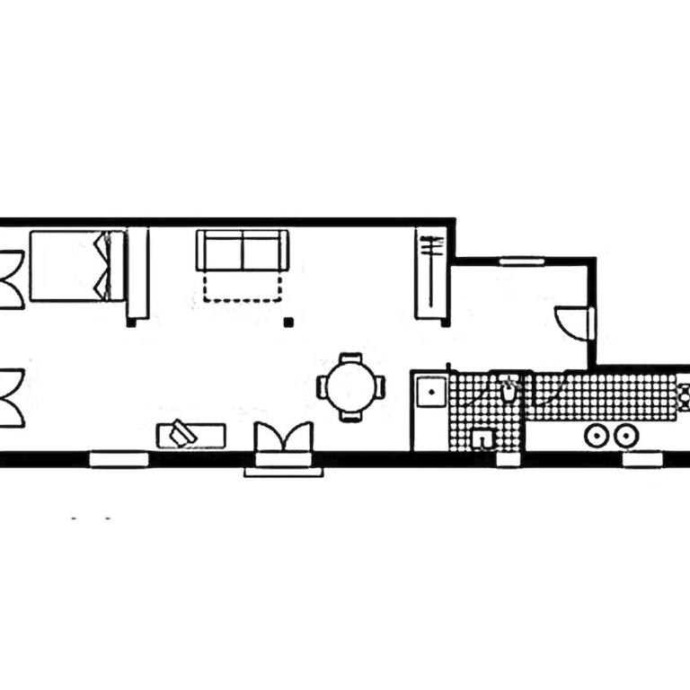 The Luxury Open Space MACBA loft - One-Bedroom Loft Apartment with Balcony - 16