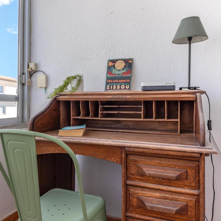 A pie de playa con Parking Privado y Workspace By DelucaCo - Apartamento de 1 dormitorio con vistas al mar - 7