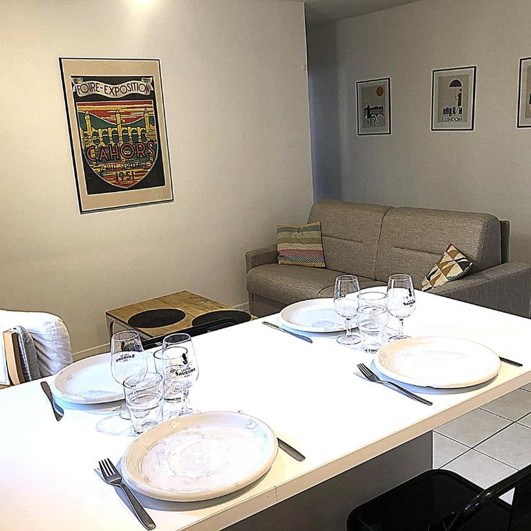 La Chantrerie Saint Priest - Appartement 1 Chambre - Vue sur Jardin - 19