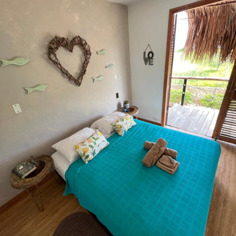 Love Room en Mojarra Beach, Santa Veronica - Habitación Doble con balcón - 2