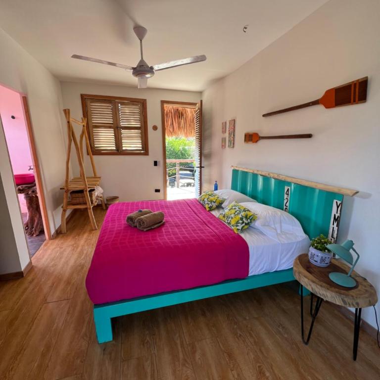 KITE Room en Mojarra Beach,Santa Veronica - Habitación Doble con balcón - 4