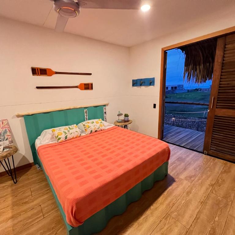 KITE Room en Mojarra Beach,Santa Veronica - Habitación Doble con balcón - 1