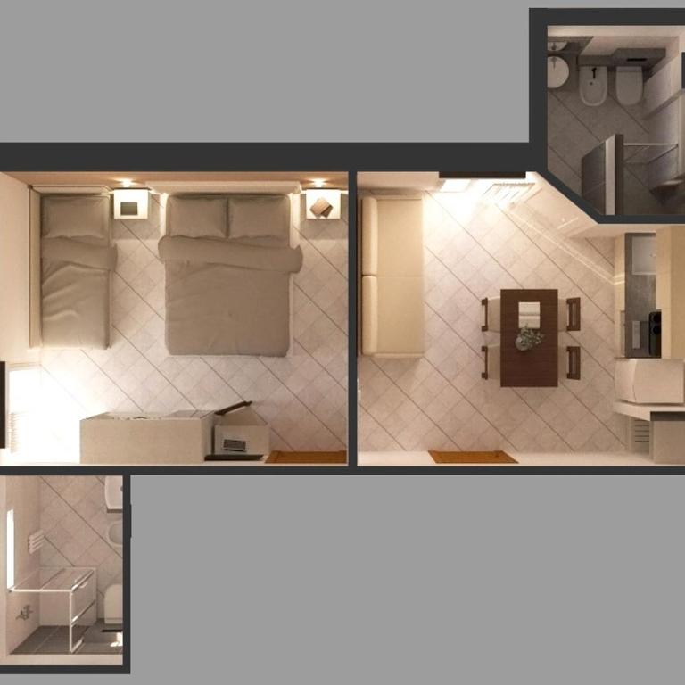 Residence Hotel Mizar - Two-Room Apartment 5 - 1
