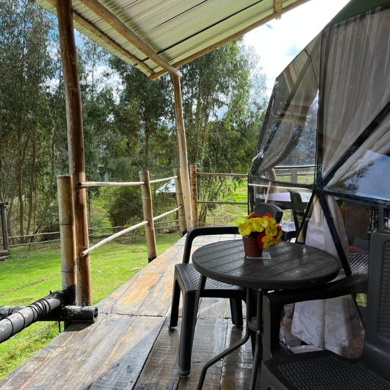 GLAMPING RESERVA CATEDRAL Zipaquira - Habitación Doble con baño privado - 5