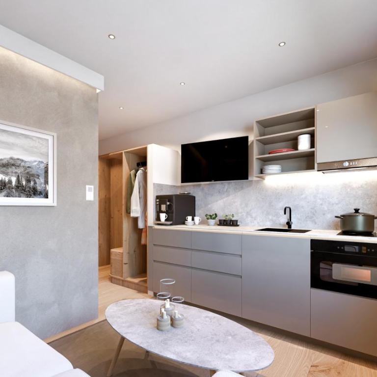 ViVo Hochsölden 2090 m - Apartment mit 1 Schlafzimmer, Balkon und Bergblick - 3