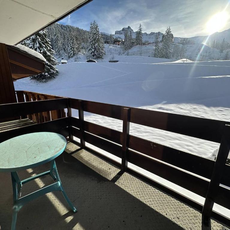 Studio divisible avec balcon plein sud, à 100m des commerces et 80m des remontées mécaniques - FR-1-356-344 - Estudio - 16
