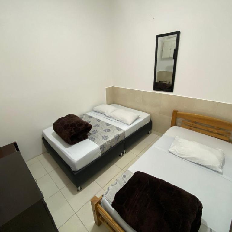 Hostal Casa Primavera - Habitación Doble con baño compartido - 2 camas - 1