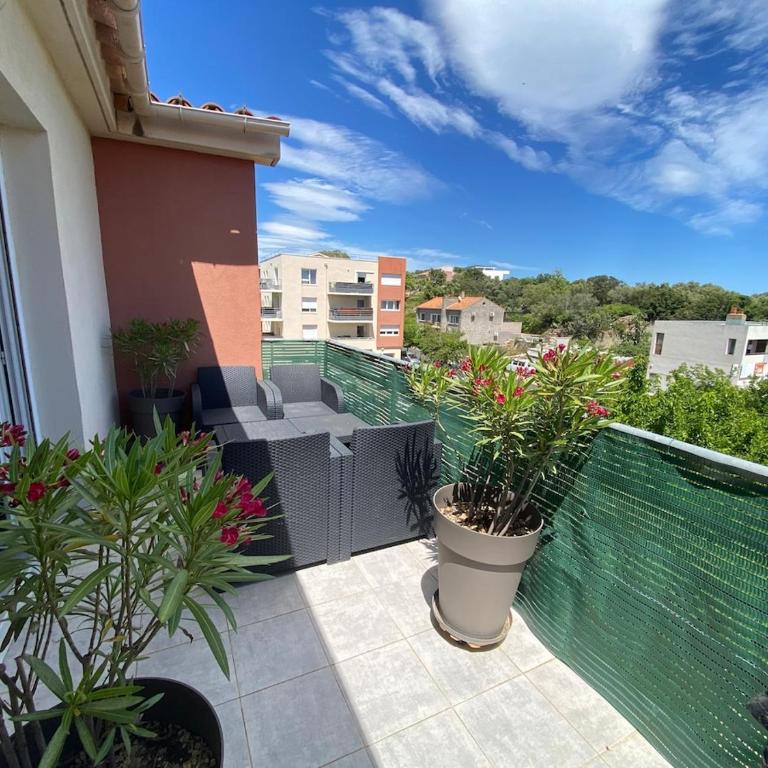 Entire air-conditioned accommodation, Porto Vecchio center - Apartment mit 2 Schlafzimmern - 7