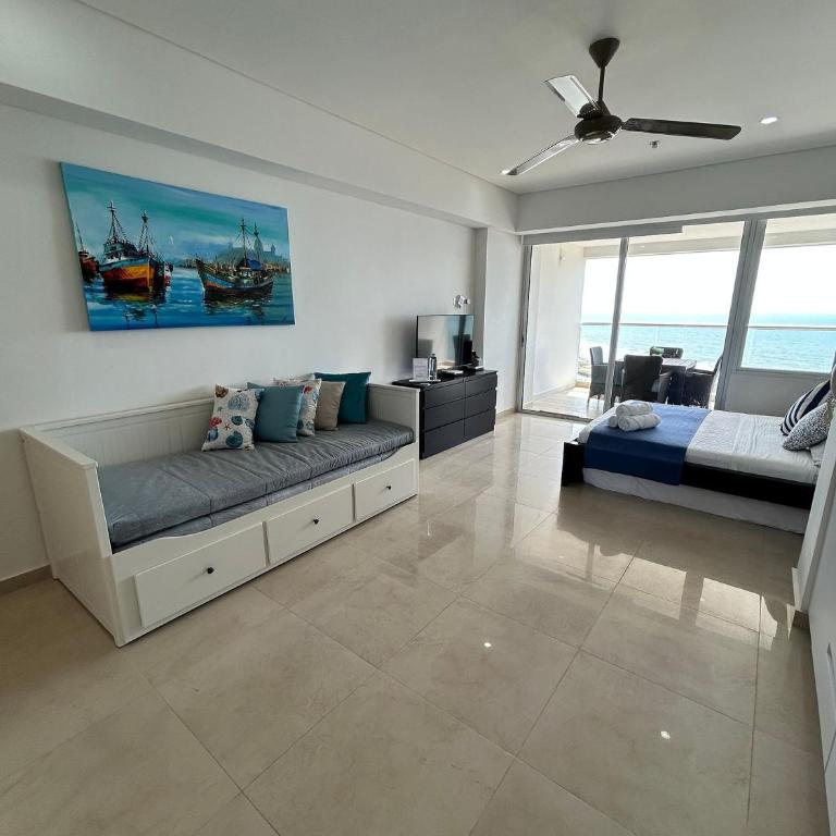 Cartagena Beach Resort - Apartamento de 1 dormitorio con balcón y vistas al mar - 12