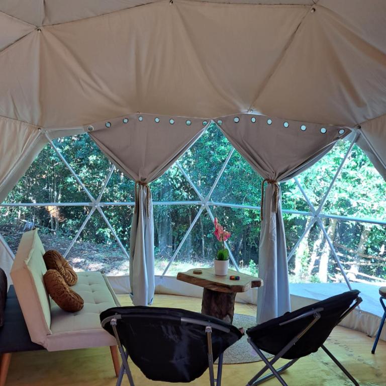 Domo Glamping en el bosque - Coñaripe - Tent - 6